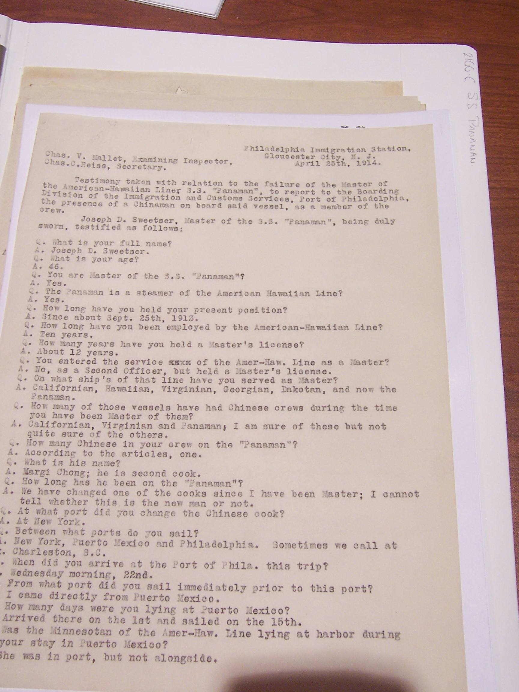 Letter 1